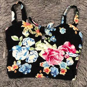 Floral Crop Top